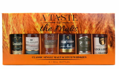 A Taste of the Malts 6 x 5cl Gift Pack