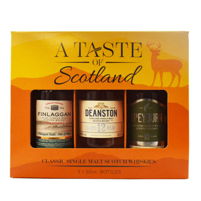 A Taste of Scotland 3 x 5cl Gift Pack - The Whisky Stock