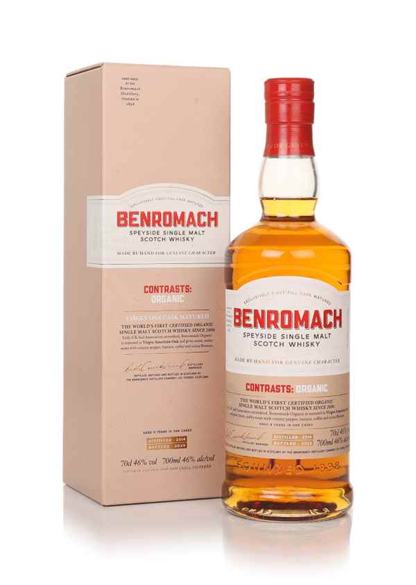 Benromach Organic 2014 Single Malt Scotch Whisky - The Whisky Stock