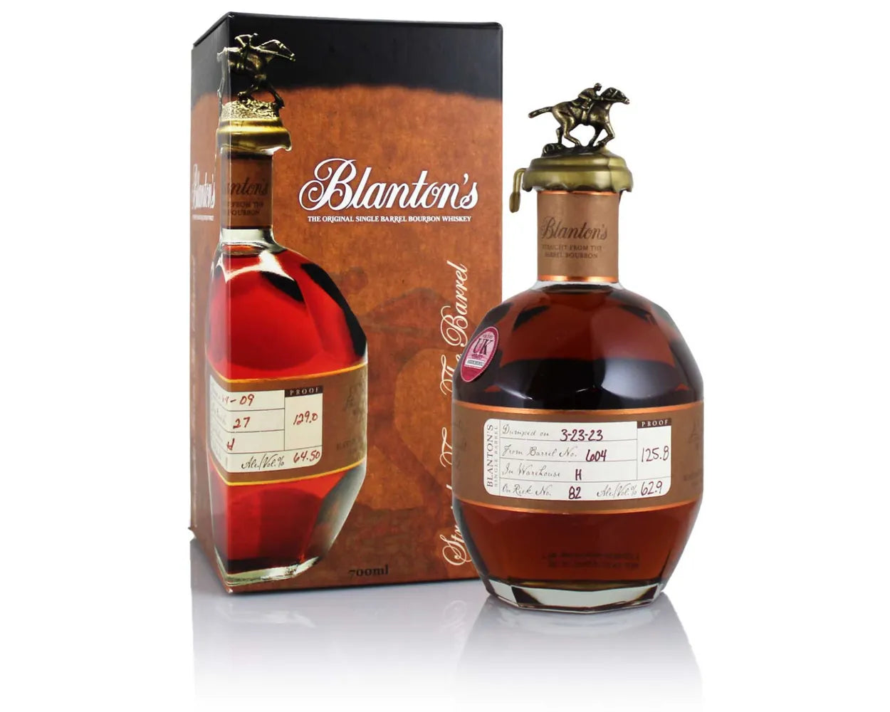 Blanton's Original Single Barrel Bourbon Whiskey 70cl