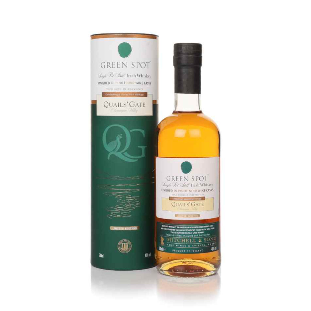 Green Spot Quails Gate Pinot Noir Finish Irish Whiskey - The Whisky Stock