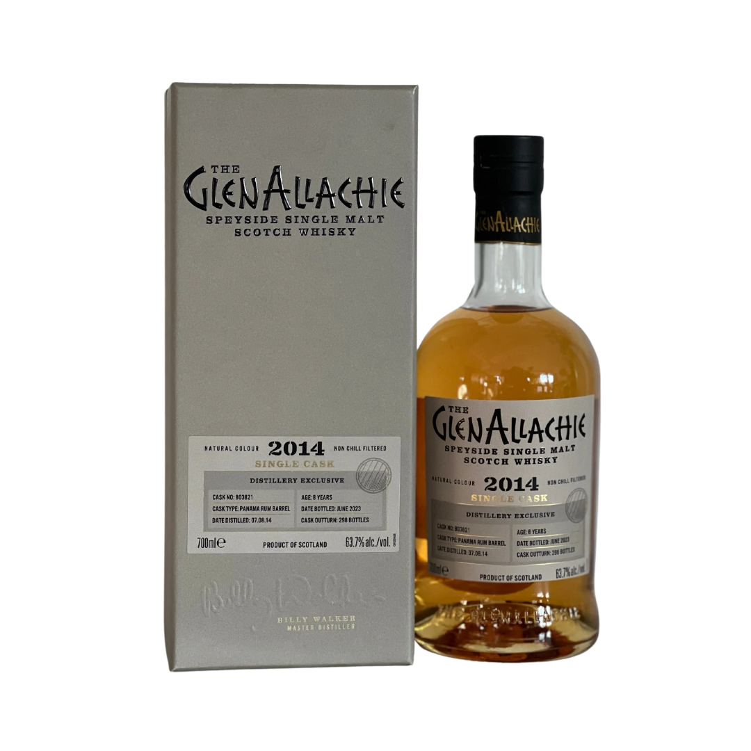 GlenAllachie 2014 8 Year Old Single Cask 803821 Distillery Exclusive - The Whisky Stock