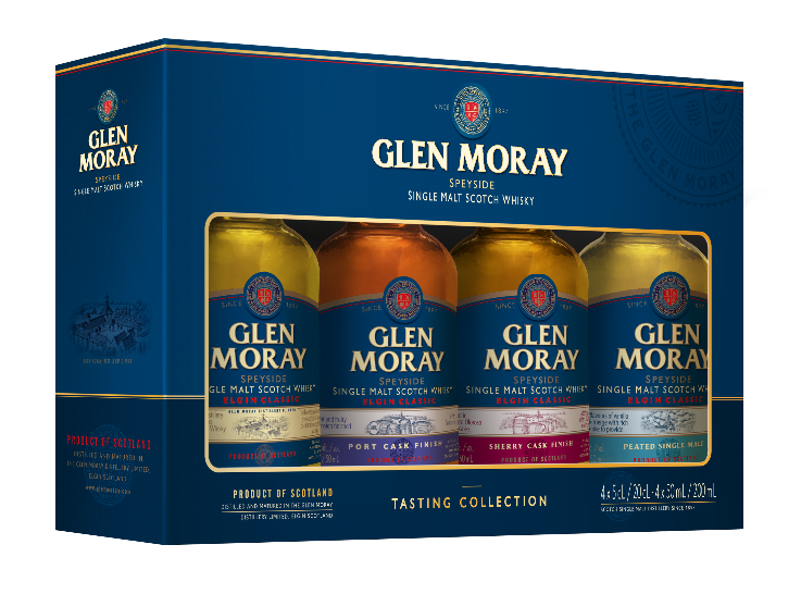 Glen Moray Classic Range Tasting Collection 4 x 5cl Gift Set - The Whisky Stock