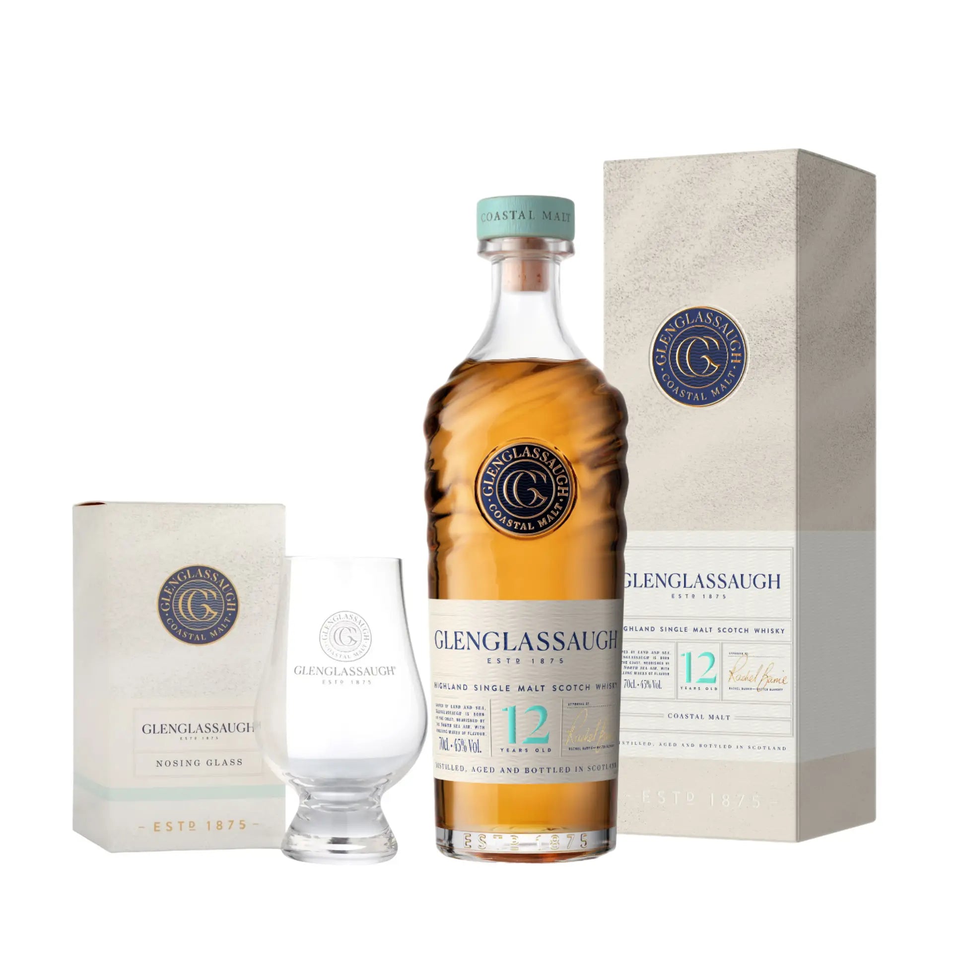 Glenglassaugh 12 Year Old & Glencairn Nosing Glass Bundle - The Whisky Stock