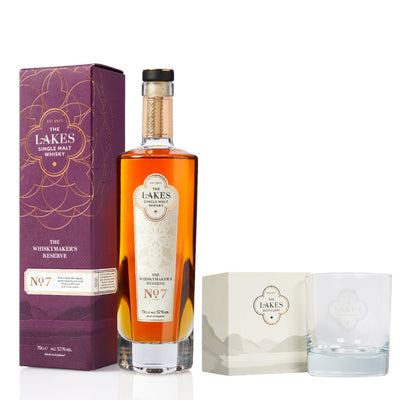 The Lakes Distillery Whiskymaker's Reserve No. 7 & Branded Tumbler - The Whisky Stock