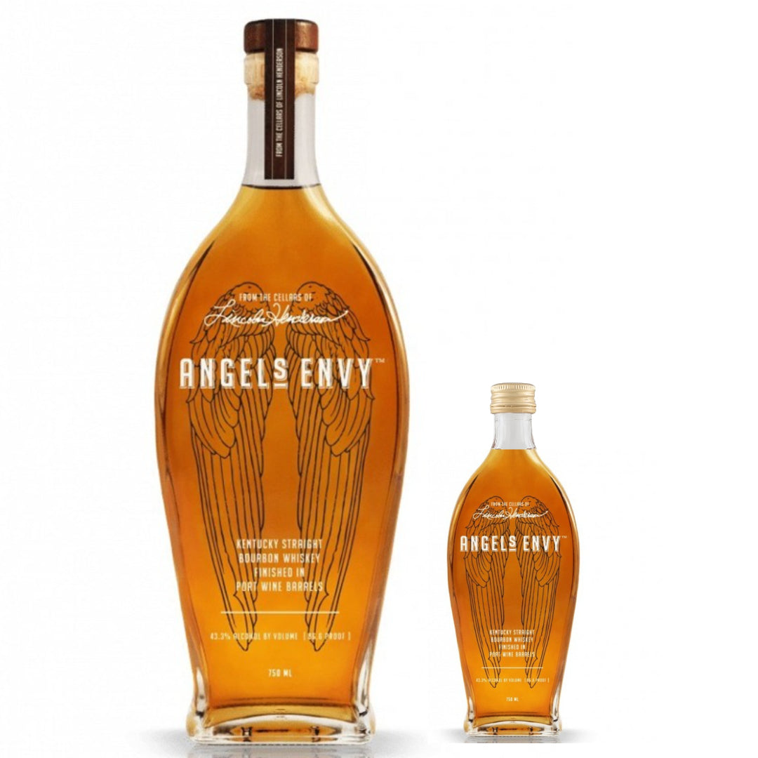 Angel's Envy Bourbon Whiskey & 10cl Miniature - The Whisky Stock