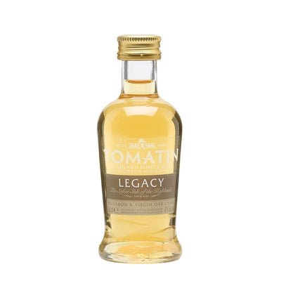 Tomatin Legacy Single Malt Scotch Whisky 5cl Miniature - The Whisky Stock