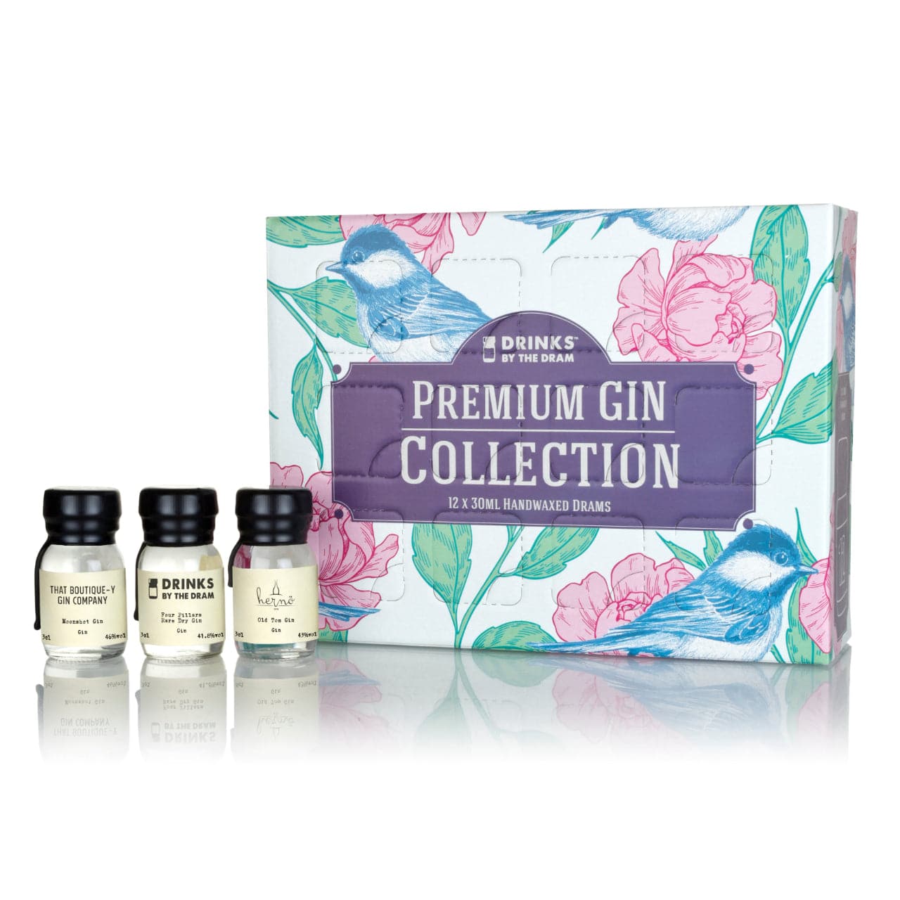 Drinks By The Dram Premium Gin 12 Dram Collection - The Whisky Stock