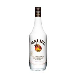 Malibu Caribbean White Rum with Coconut Flavour - The Whisky Stock