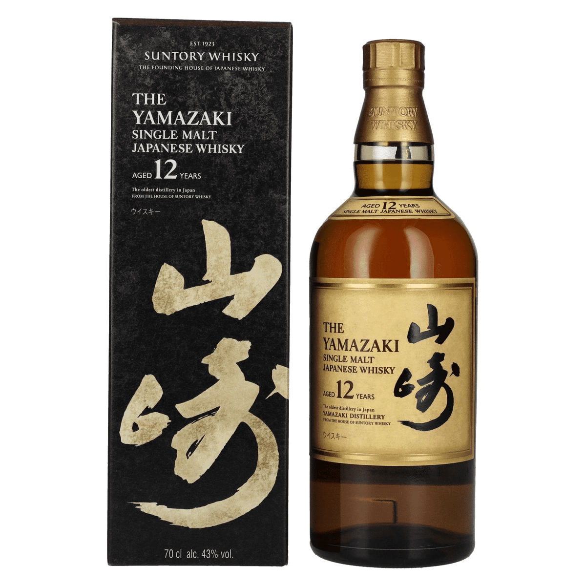 Yamazaki 12 Year Old Single Malt Japanese Whisky – The