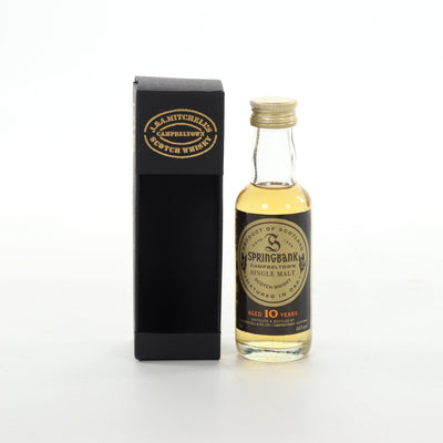 Springbank 10 Year Old Single Malt 5cl Miniature - The Whisky Stock