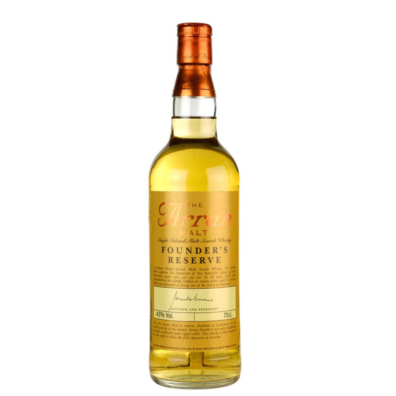 Arran Founder's Reserve Old Bottling - The Whisky Stock