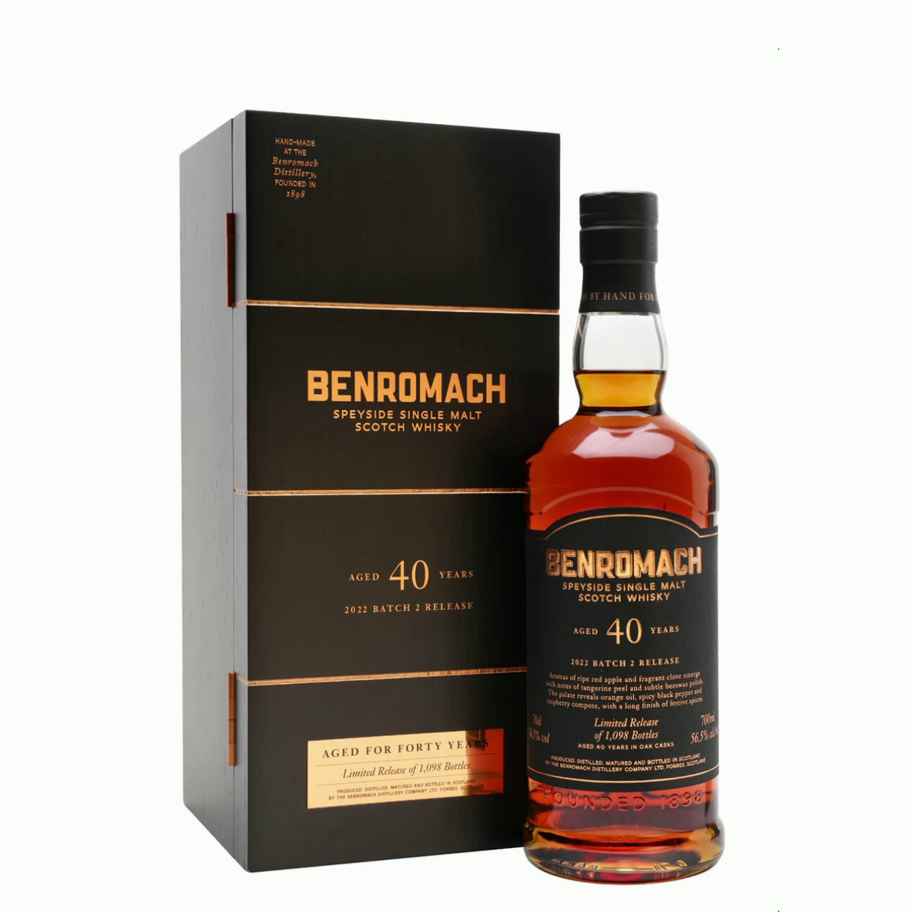 Benromach 40 Year Old 2022 Release Batch 2 - The Whisky Stock