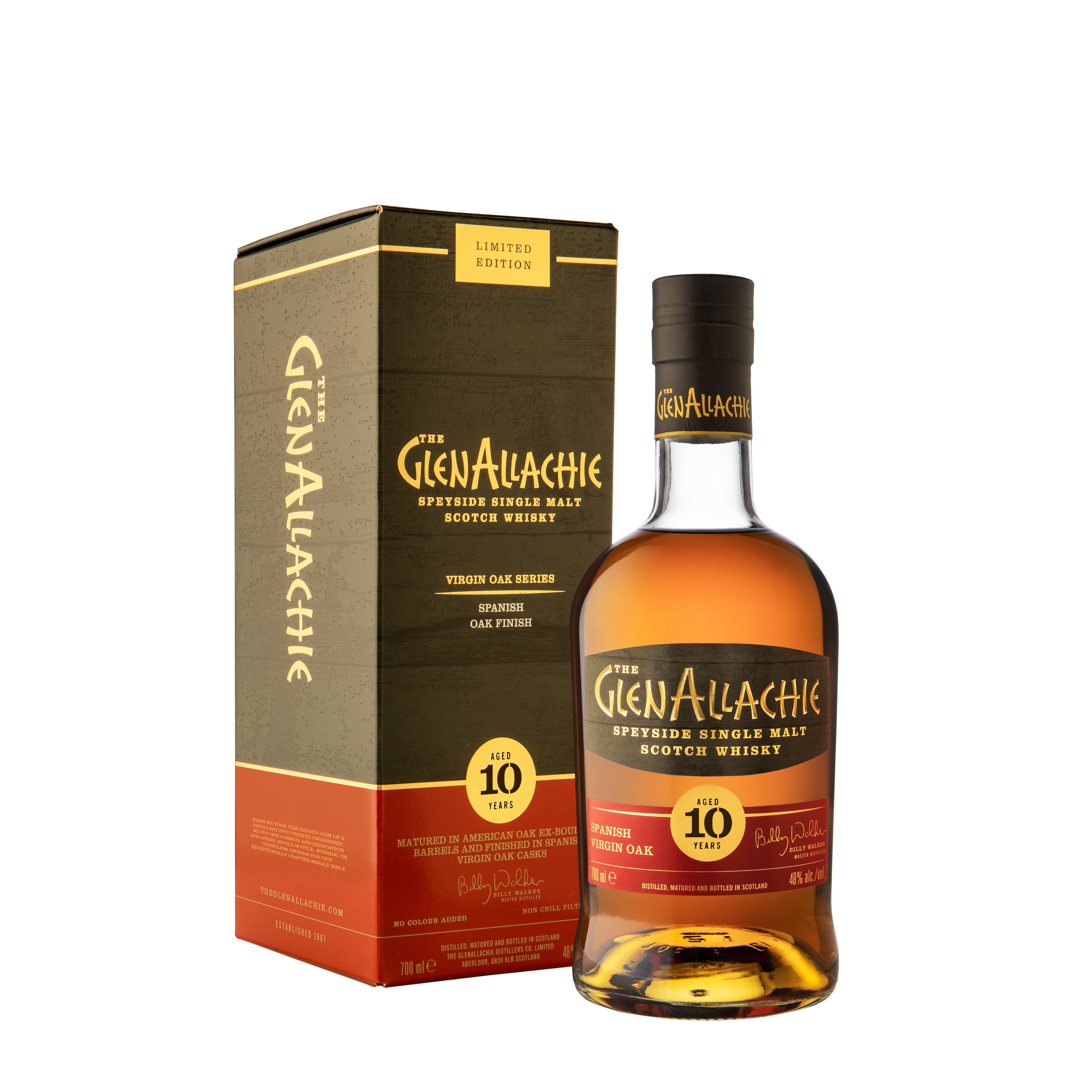 Glenallachie 10 Year Old Spanish Oak - The Whisky Stock