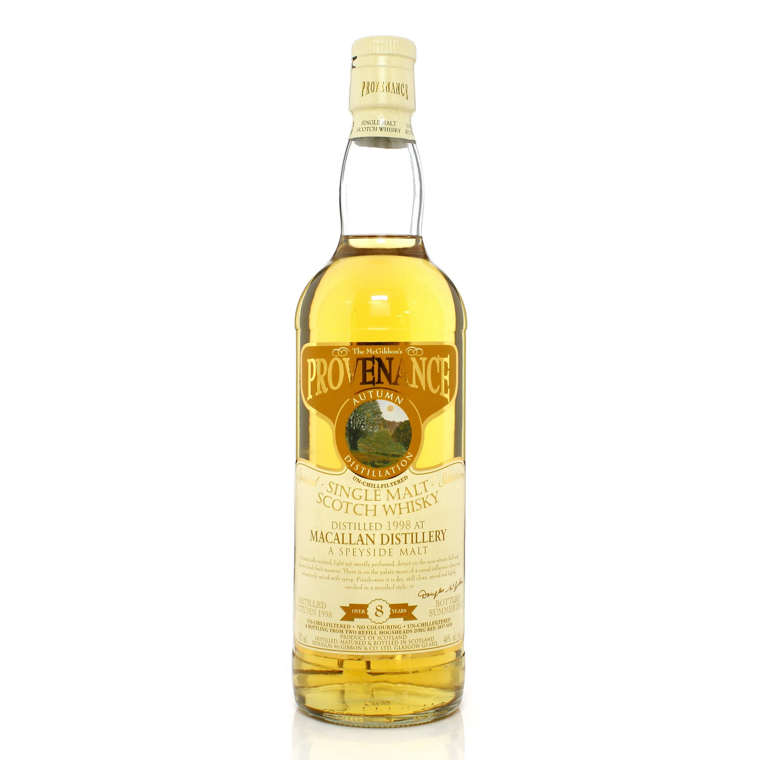 Macallan 1998 8 Year Old McGibbon's Provenance 70cl 46% - The Whisky Stock