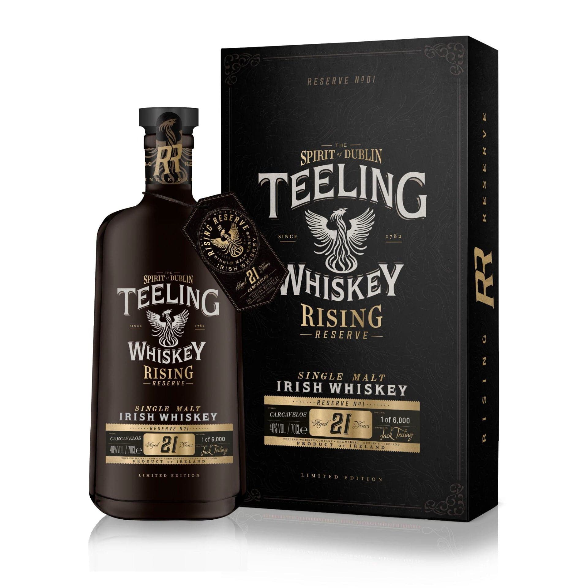 Teeling 21 Year Old Rising Reserve No.1 Limited Edition Irish Whiskey - The Whisky Stock