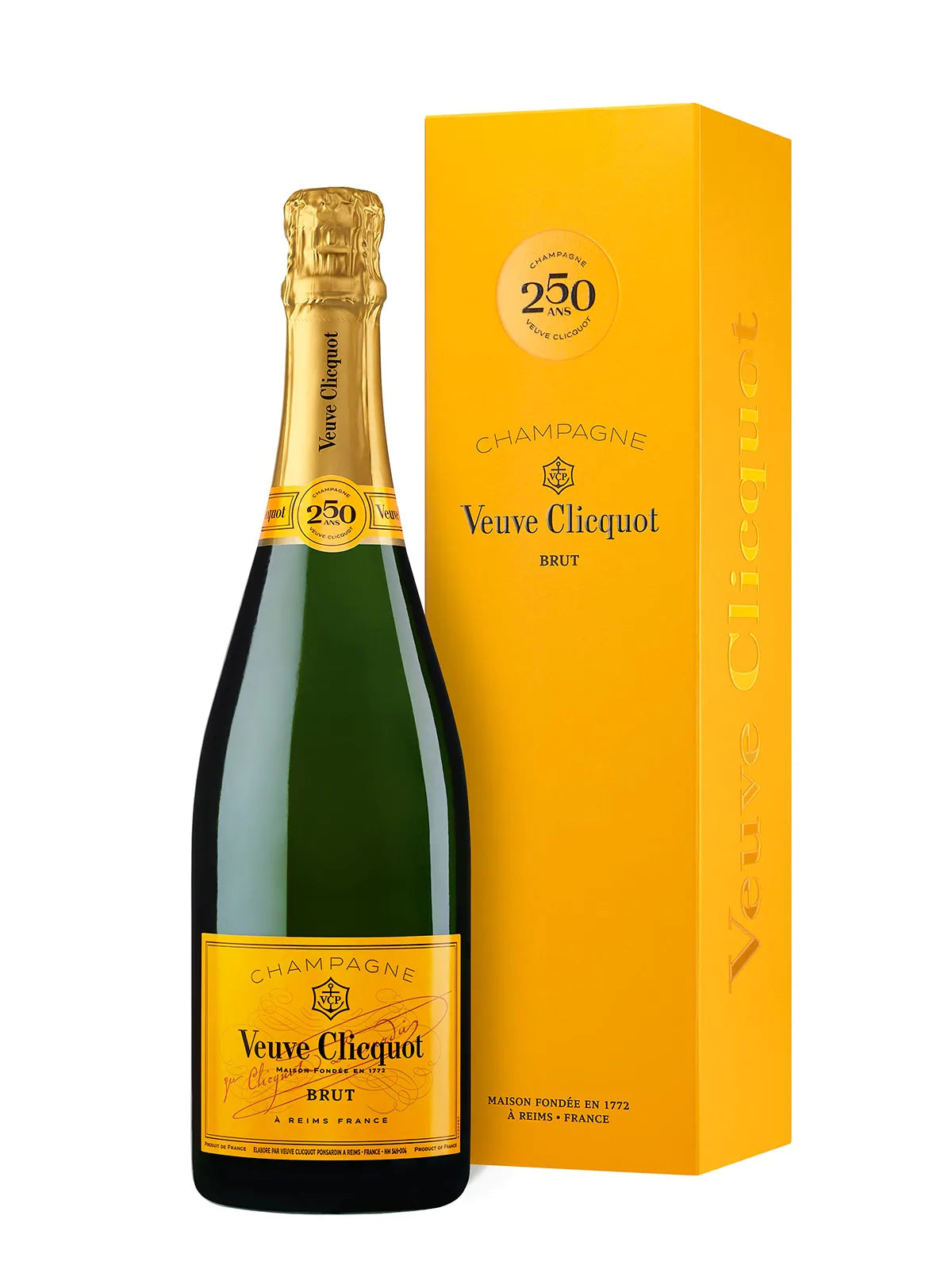 Veuve Clicquot Yellow Label Brut Champagne Gift Boxed - The Whisky Stock
