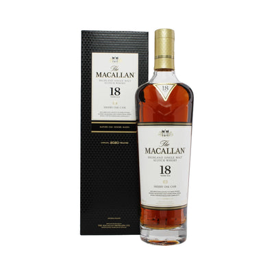 Macallan Sherry Oak 18 Year Old 2020 Release - The Whisky Stock
