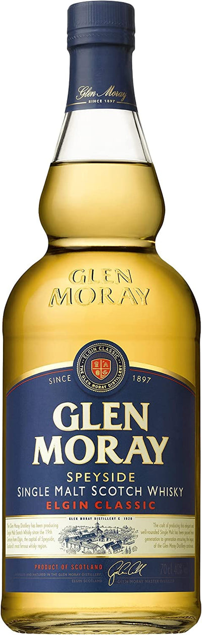 Glen Moray Classic Single Malt Scotch Whisky - The Whisky Stock