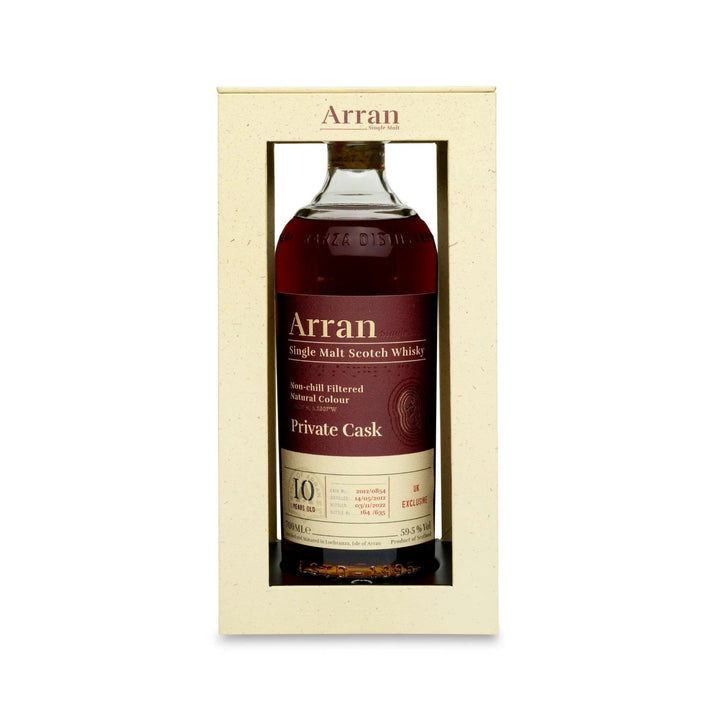 Arran 10 Year Old 2012 Cask 2012/0854 Private Cask Whisky