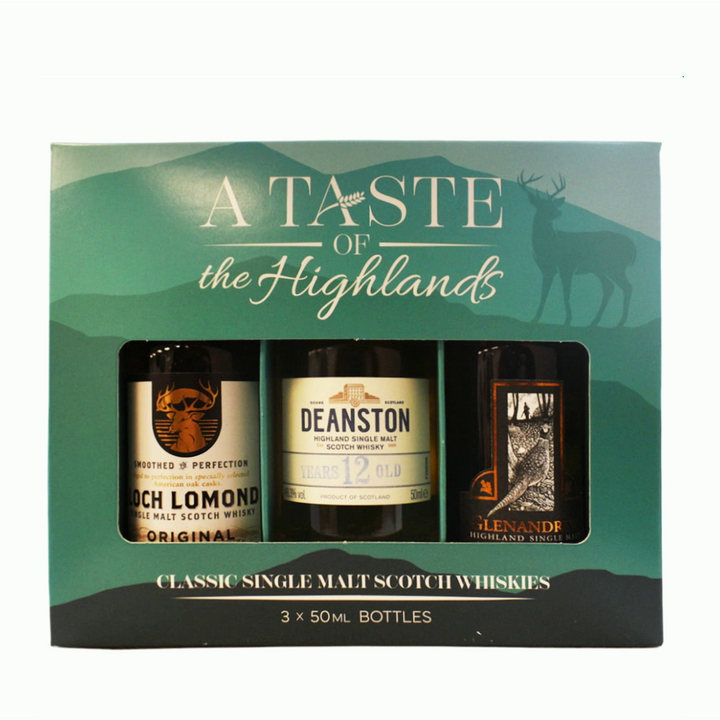A Taste of Highlands 3 x 5cl Gift Pack - The Whisky Stock