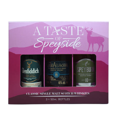 A Taste of Speyside 3 x 5cl Gift Pack - The Whisky Stock