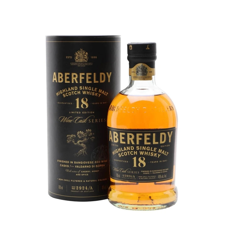 Aberfeldy 18 Year Old Sangiovese Red Wine Cask Batch 2924