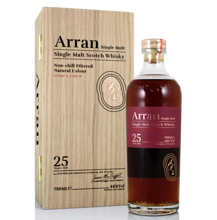 Arran 25 Year Old Limited Edition Single Malt 2023 Release