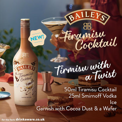 Baileys Tiramisu Cocktail Liqueur Limited Edition