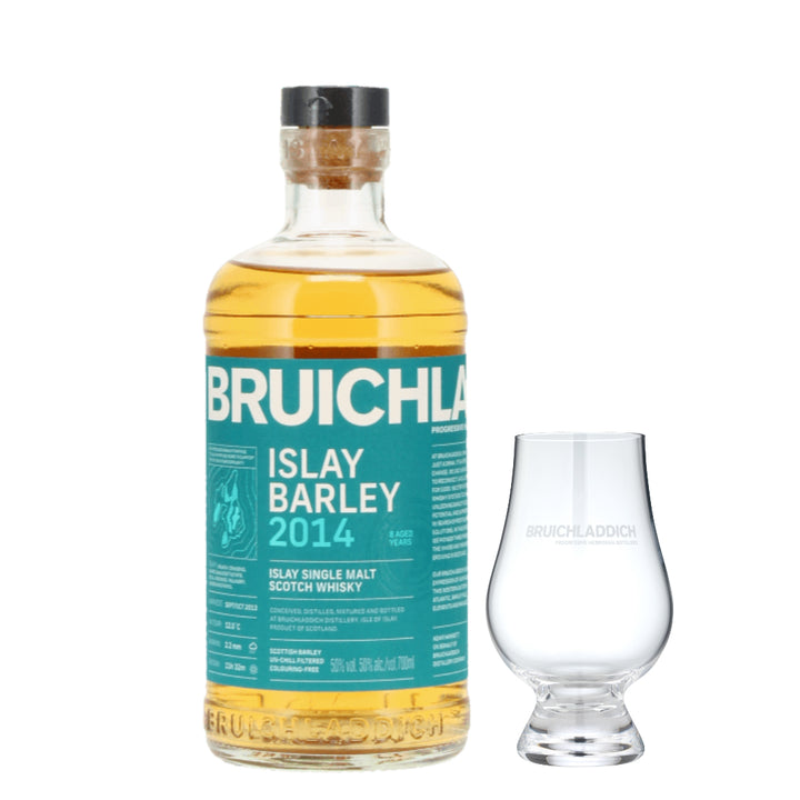 Bruichladdich Islay Barley 2014 & Branded Nosing Glass