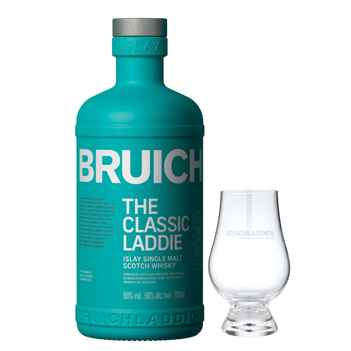Bruichladdich The Classic Laddie & Branded Nosing Glass