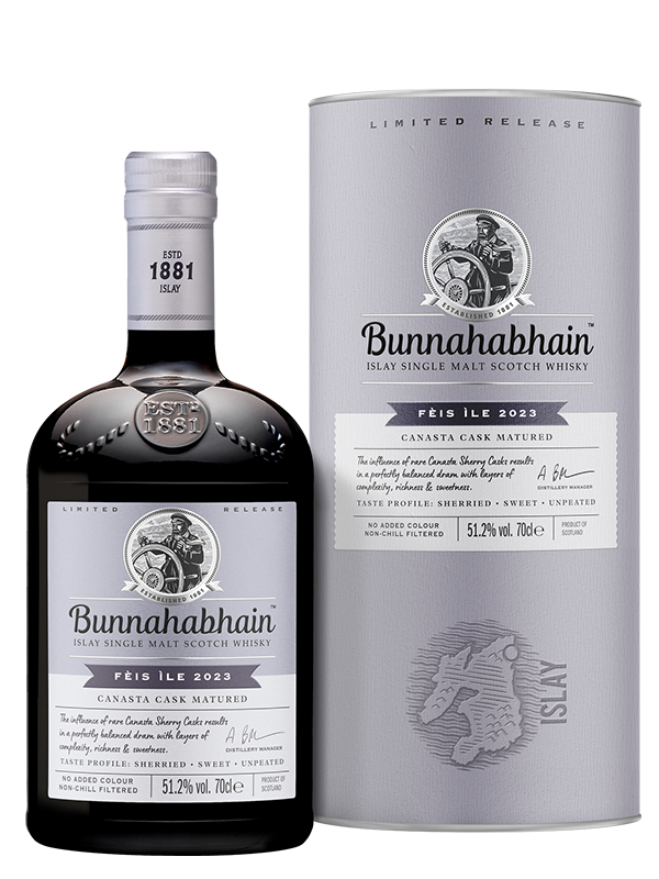 Bunnahabhain Canasta Cask Fèis Ìle 2023 Release - The Whisky Stock