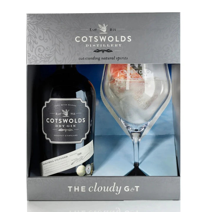 Cotswolds Dry Gin And Copa Glass Gift Set