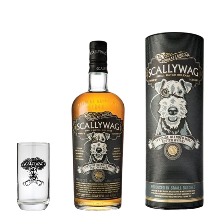 Douglas Laing Scallywag Blended Malt & Branded Whisky Tumbler