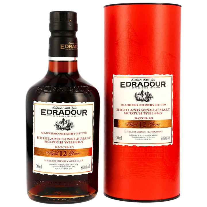 Edradour 12 Year Old Sherry Batch 5 Cask Strength