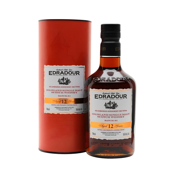 Edradour 12 Year Old Sherry Cask Strength Batch 4