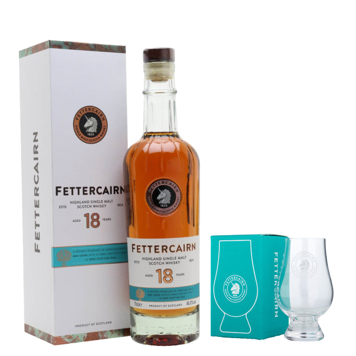 Fettercairn 18 Year Old 2022 Edition & Branded Nosing Glass