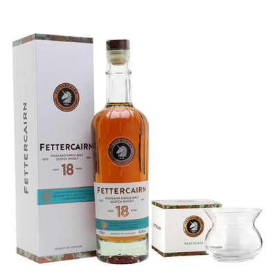 Fettercairn 18 Year Old 2022 Edition & Branded Neat Glass