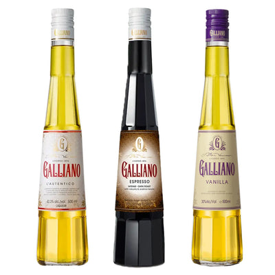 Galliano Triple Bundle - Vanilla, Espresso & L'Autentico - The Whisky Stock