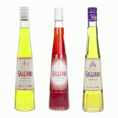 Galliano Triple Bundle - Vanilla, L'Aperitivo & L'Autentico Liqueur - The Whisky Stock