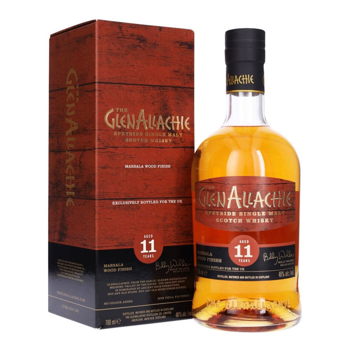 GlenAllachie 11 Year Old Marsala Wood Finish UK Exclusive - The Whisky Stock