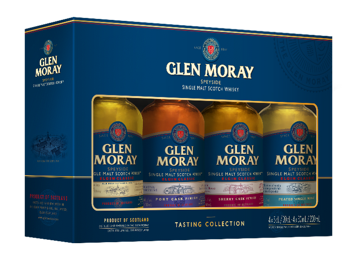 Glen Moray Classic Range Tasting Collection 4 x 5cl Gift Set