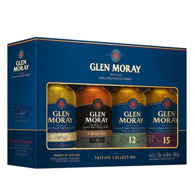 Glen Moray Heritage Range 4 x 5cl Gift Set - The Whisky Stock