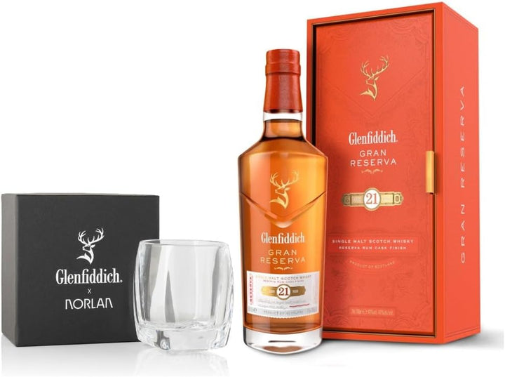 Glenfiddich 21 Year Old Gran Reserva & Norlan Rauk Heavy Tumbler