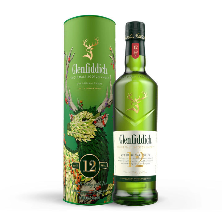 Glenfiddich 12 Year Old (2024 Festive Limited Edition Design)