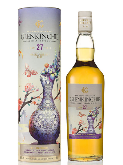 Glenkinchie 27 Year Old Special Release 2023 The Floral Treasure