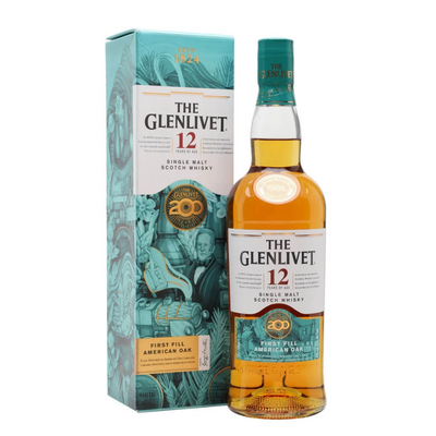 Glenlivet 12 Year Old First-fill American Oak 200th Anniversary