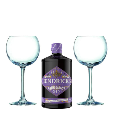 Hendrick’s Grand Cabaret Gin & 2 Copa Glasses - The Whisky Stock