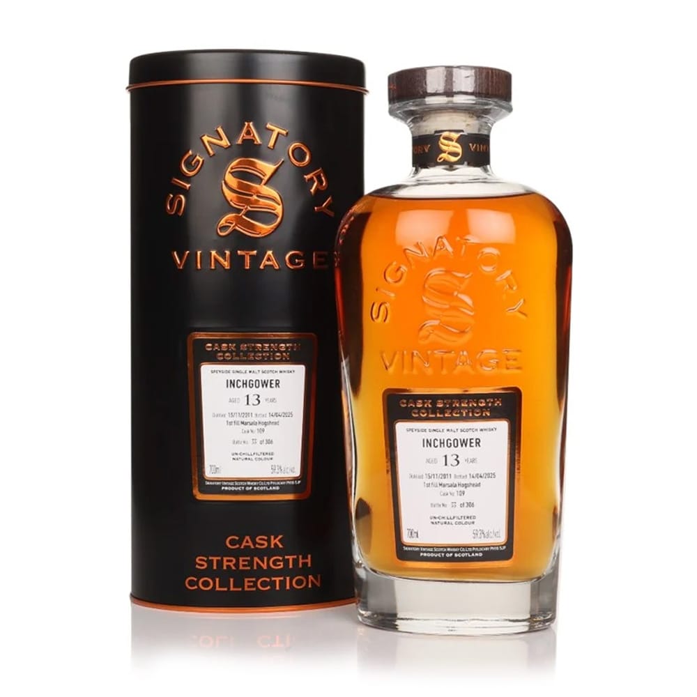 Inchgower 2011 13 Year Old Cask #110 Cask Strength Signatory Collection