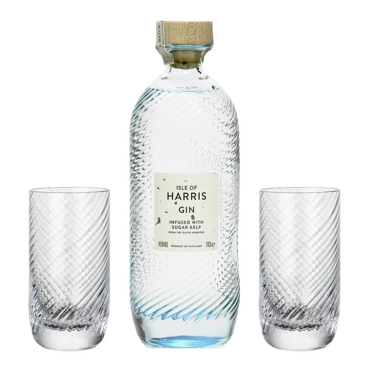Isle Of Harris Gin & Highball Glass Set Of 2 Bundle
